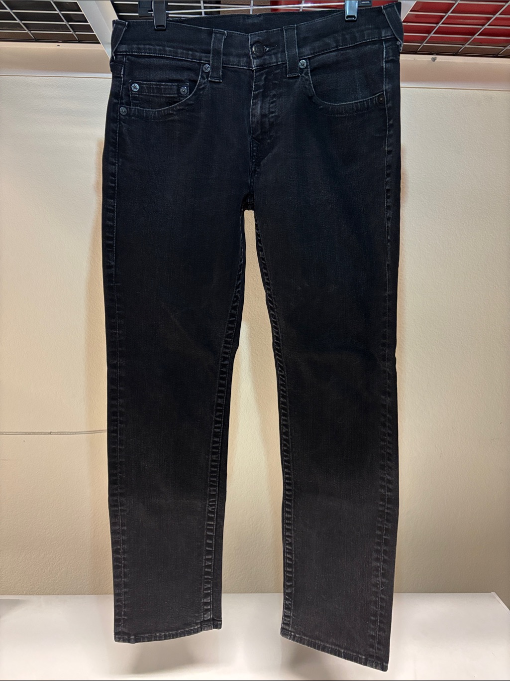 True Religion Slim Menâs Jeans - Black